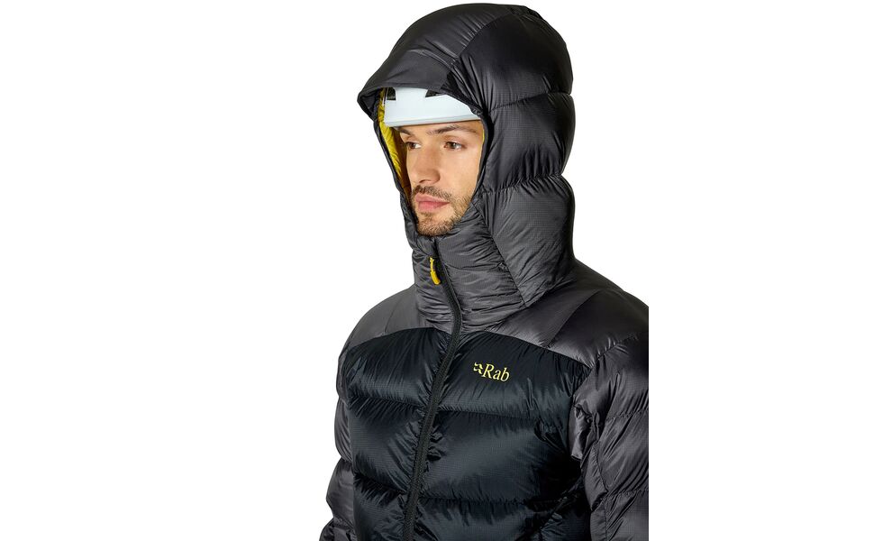 Пуховик чоловічий Rab Neutrino Pro Down Jacket (Black/Graphene), Колір виробника: Black/Graphene, Розмір: L, зображення 4