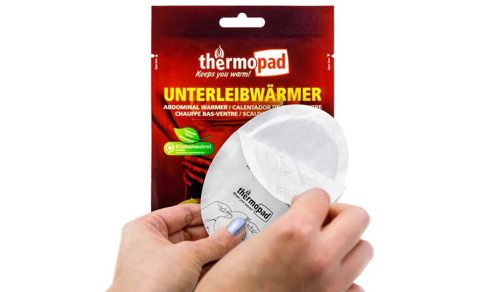 Набір одноразових грілок для тіла Thermopad Abdominal Warmer, 5 шт., зображення 2