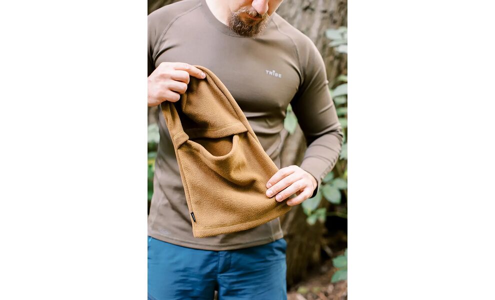 Балаклава Tribe Fleece T-KF-0021 (Coyote), Колір виробника: Coyote, зображення 9