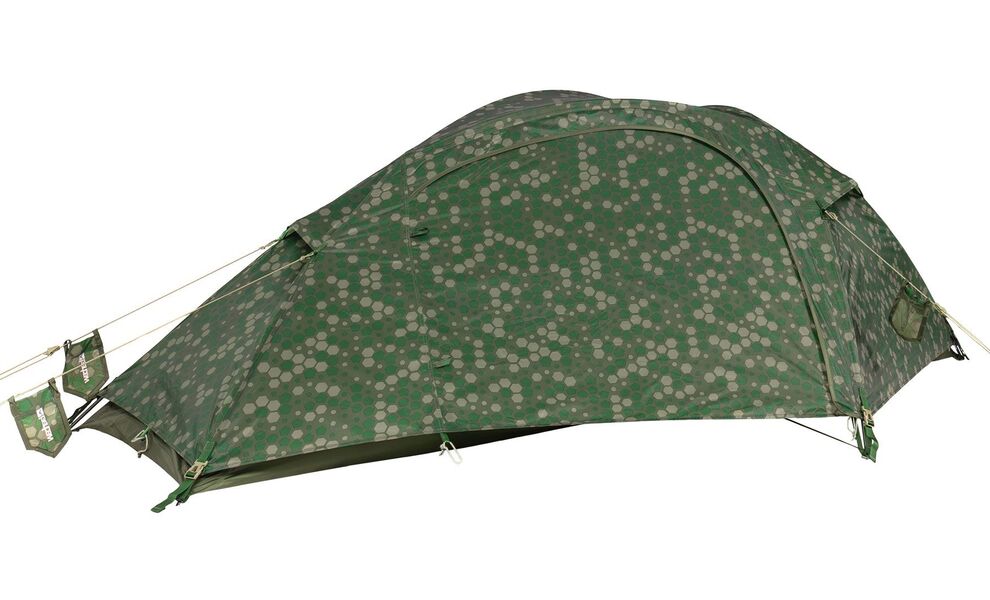 1-місний намет Wechsel Pathfinder Elements: двошаровий, камуфляжний та вітростійкий, зображення 5