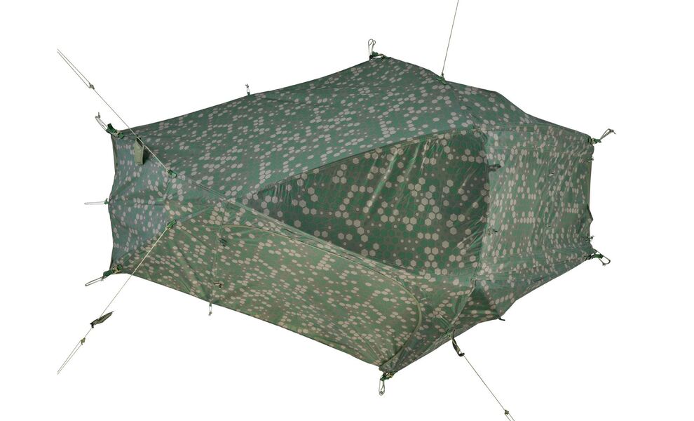 1-місний намет Wechsel Pathfinder Elements: двошаровий, камуфляжний та вітростійкий, зображення 6
