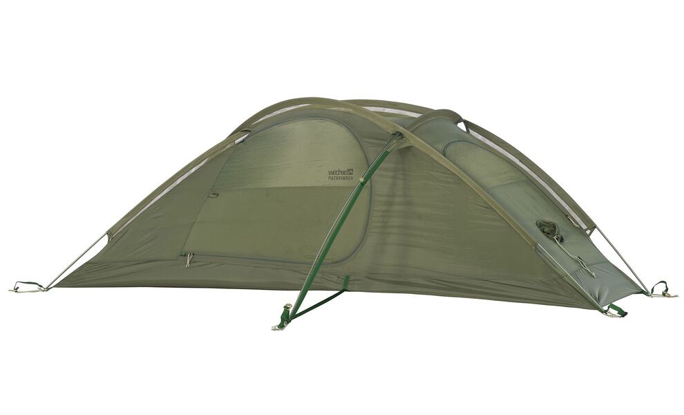 1-місний намет Wechsel Pathfinder Elements: двошаровий, камуфляжний та вітростійкий, зображення 8