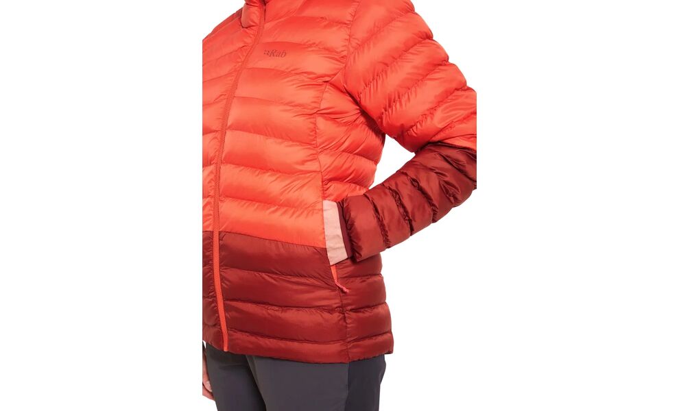 Лайнер жіночий Rab Cirrus Alpine Jacket (Steel), Колір виробника: Steel, Розмір: M, зображення 6