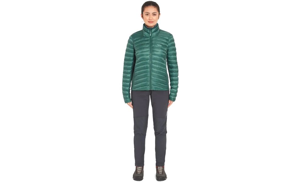 Лайнер жіночий Rab Cirrus Flex Jacket (Eucalyptus/Green Slate), Колір виробника: Eucalyptus/Green Slate, Розмір: S, зображення 7