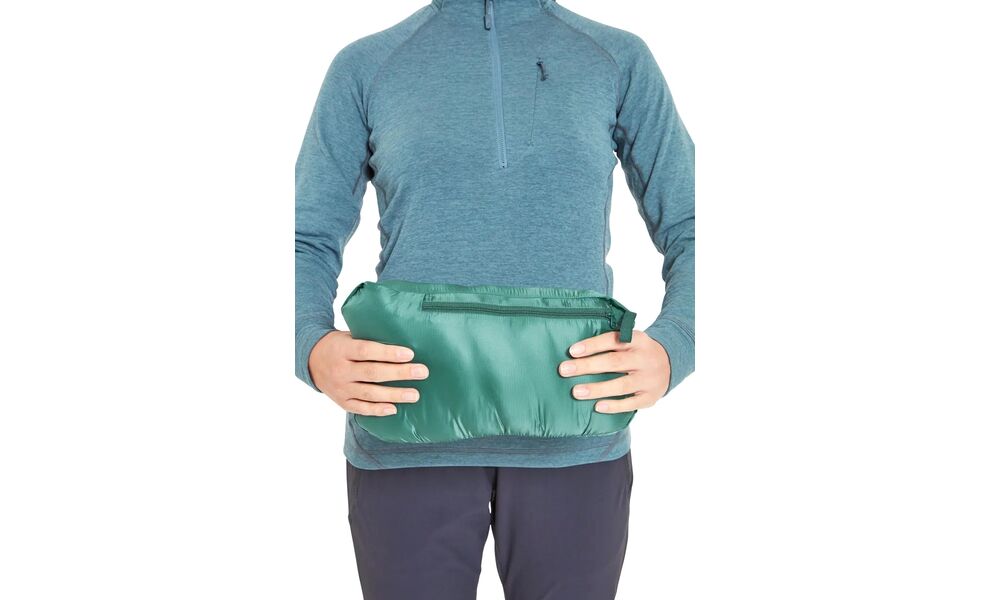 Лайнер жіночий Rab Cirrus Flex Jacket (Eucalyptus/Green Slate), Колір виробника: Eucalyptus/Green Slate, Розмір: M, зображення 9