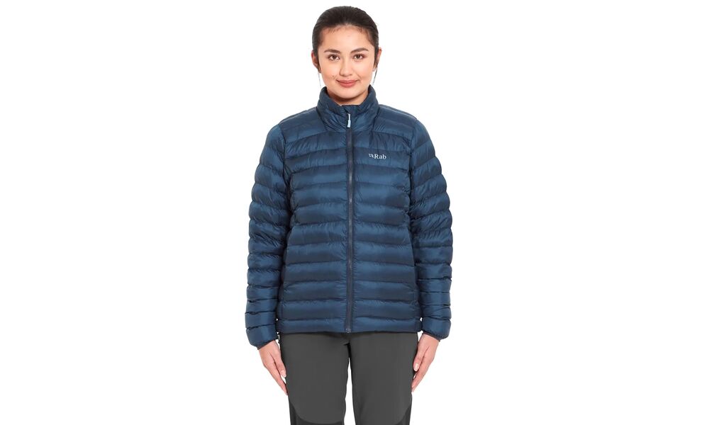 Пуховик жіночий Rab Cirrus Jacket (Steel), Колір виробника: Steel, Розмір: M, зображення 2