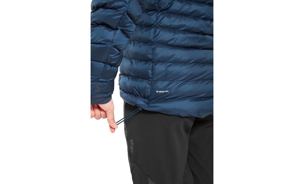 Пуховик жіночий Rab Cirrus Jacket (Steel), Колір виробника: Steel, Розмір: M, зображення 7