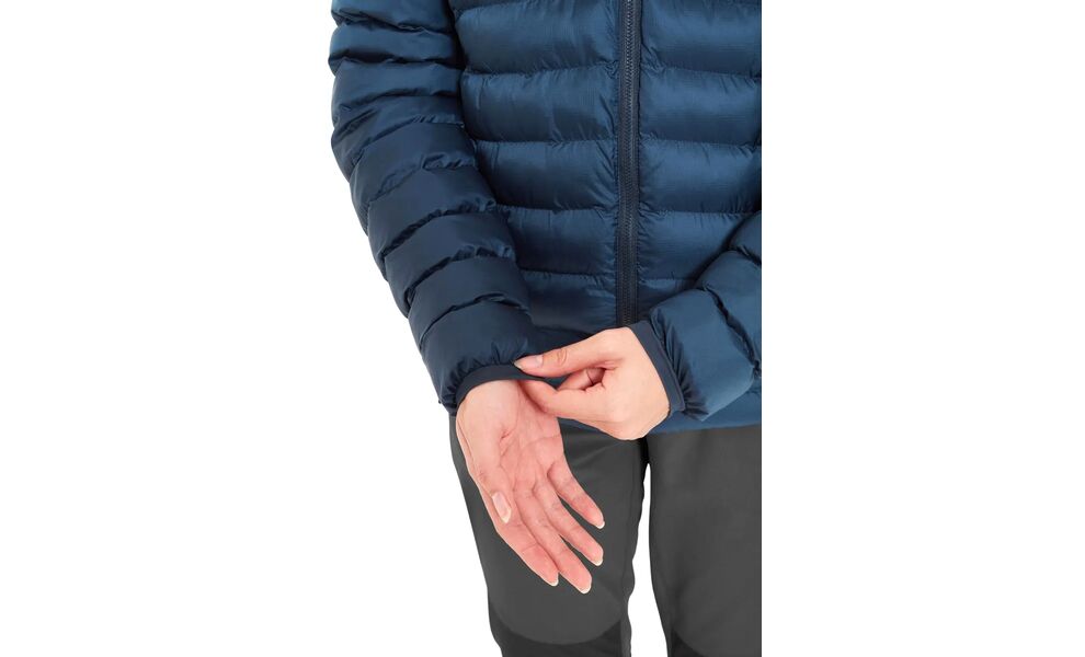 Пуховик жіночий Rab Cirrus Jacket (Steel), Колір виробника: Steel, Розмір: S, зображення 8