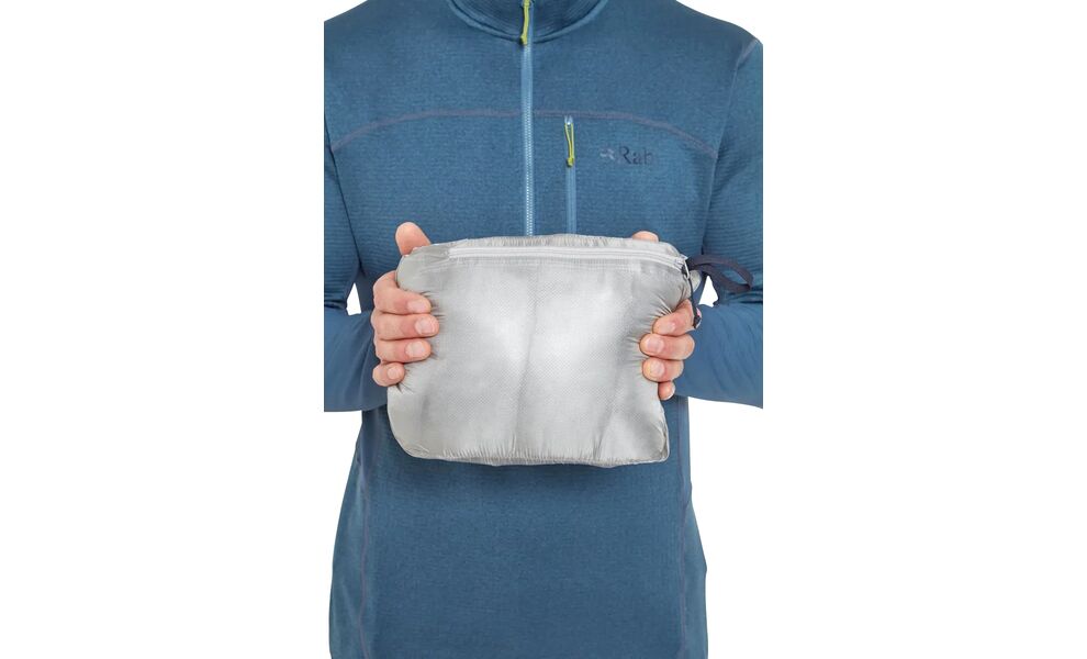 Пуховик чоловічий Rab Cirrus Ultra Hoody (Anthracite/Graphene), Колір виробника: Anthracite/Graphene, Розмір: L, зображення 11