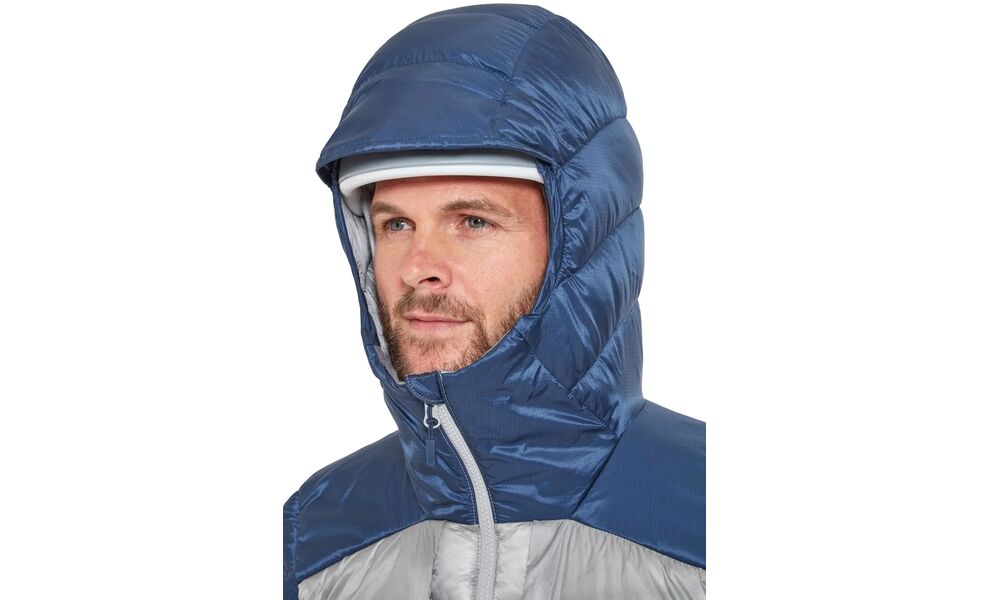 Пуховик чоловічий Rab Cirrus Ultra Hoody (Black), Колір виробника: Black, Розмір: L, зображення 4