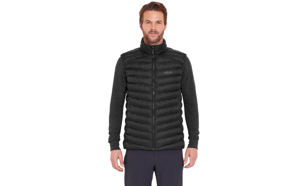 Жилет чоловічий Rab Cirrus Vest (Black), Колір виробника: Black, Розмір: M, зображення 2