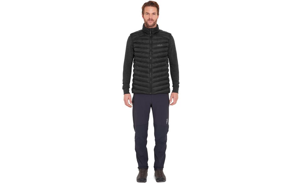 Жилет чоловічий Rab Cirrus Vest (Black), Колір виробника: Black, Розмір: XL, зображення 4