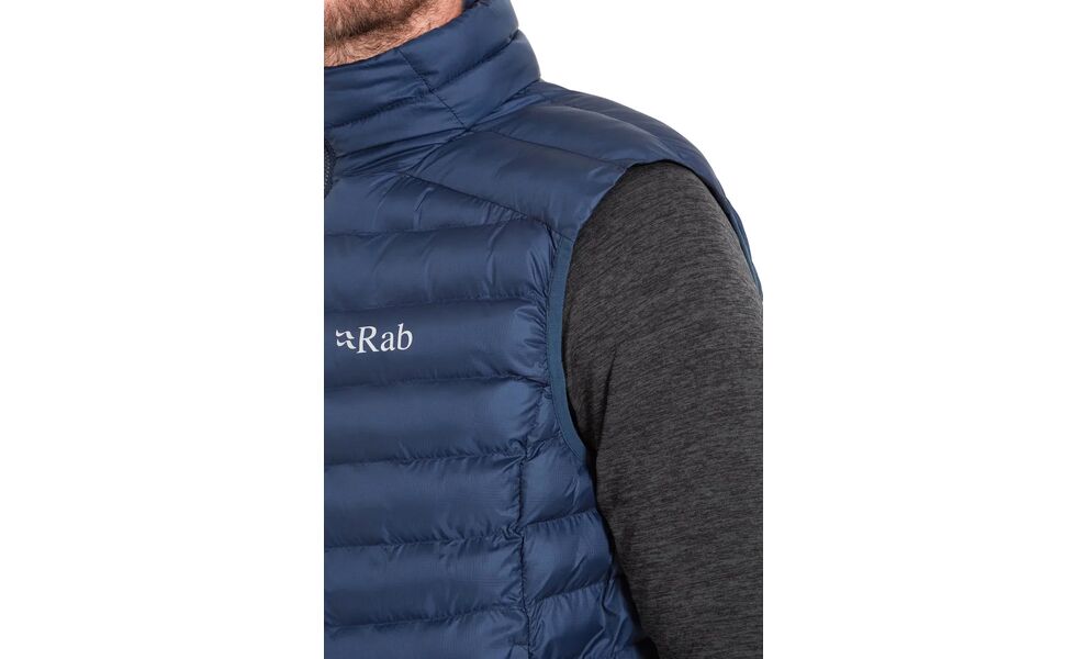 Жилет чоловічий Rab Cirrus Vest (Graphene), Колір виробника: Graphene, Розмір: L, зображення 6