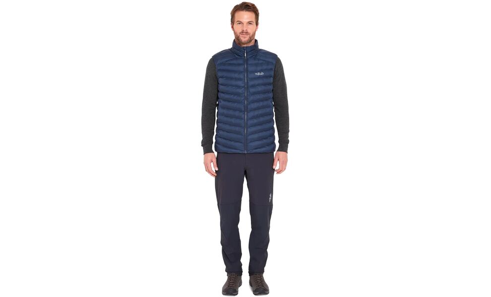 Жилет чоловічий Rab Cirrus Vest (Black), Колір виробника: Black, Розмір: XL, зображення 9