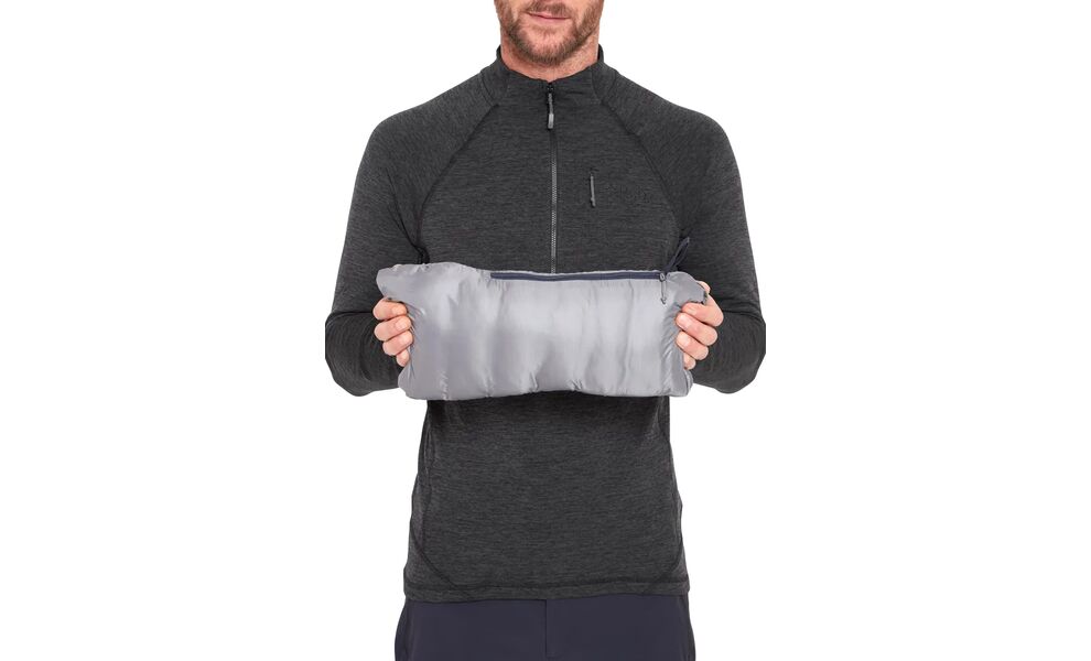 Жилет чоловічий Rab Cirrus Vest (Graphene), Колір виробника: Graphene, Розмір: XL, зображення 9