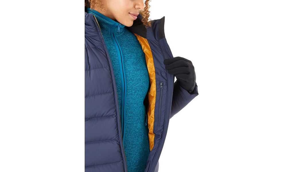 Пуховик жіночий Rab Deep Cover Parka (Deep Denim), Колір виробника: Deep Denim, Розмір: XS, зображення 9