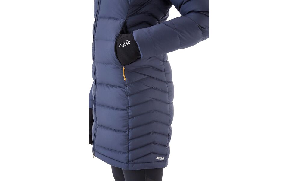 Пуховик жіночий Rab Deep Cover Parka (Deep Denim), Колір виробника: Deep Denim, Розмір: XS, зображення 7