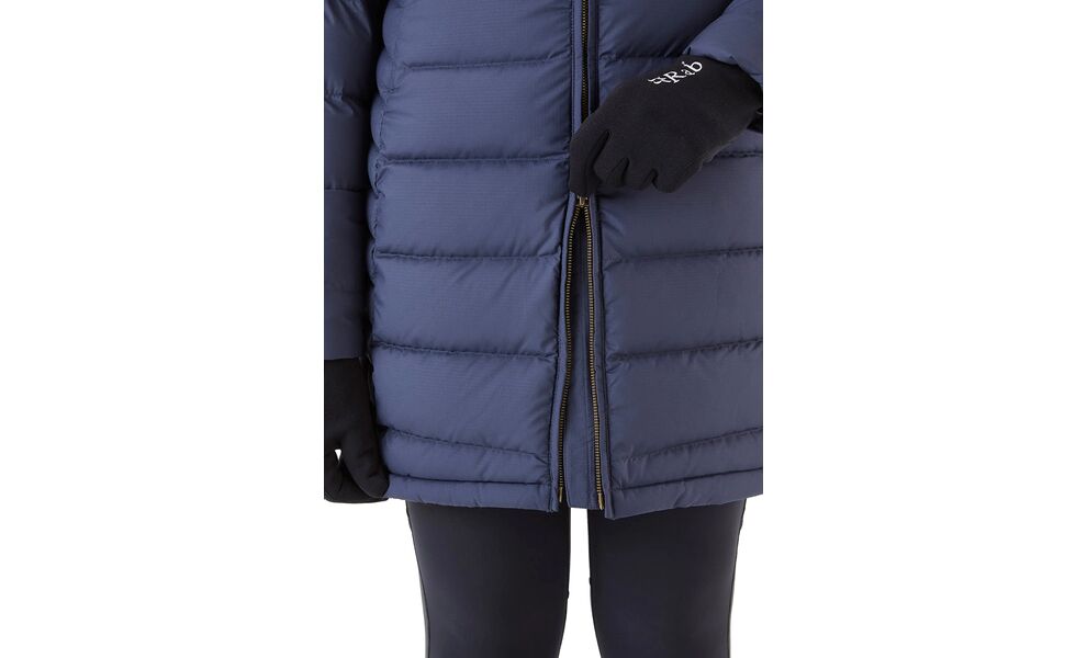 Пуховик жіночий Rab Deep Cover Parka (Deep Denim), Колір виробника: Deep Denim, Розмір: XS, зображення 8