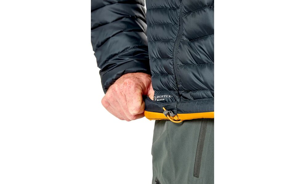Пуховик чоловічий Rab Microlight Alpine Jacket (Beluga), Колір виробника: Beluga, Розмір: S, зображення 12