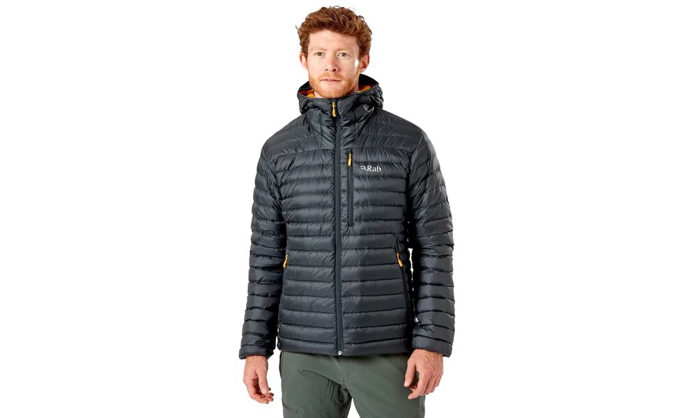Пуховик чоловічий Rab Microlight Alpine Jacket (Beluga), Колір виробника: Beluga, Розмір: S, зображення 3