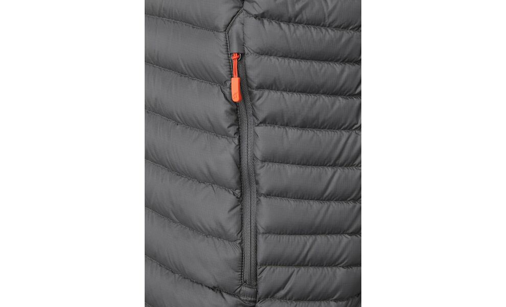 Пуховик чоловічий Rab Microlight Alpine Jacket (Graphene), Колір виробника: Graphene, Розмір: XS, зображення 7