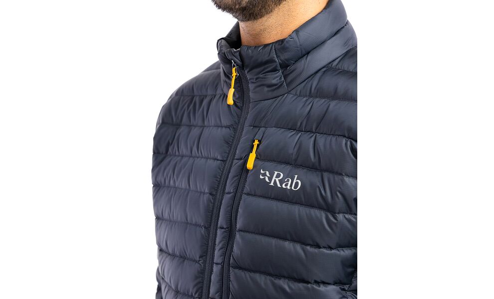 Пуховик чоловічий Rab Microlight Jacket (Beluga), Колір виробника: Beluga, Розмір: M, зображення 11