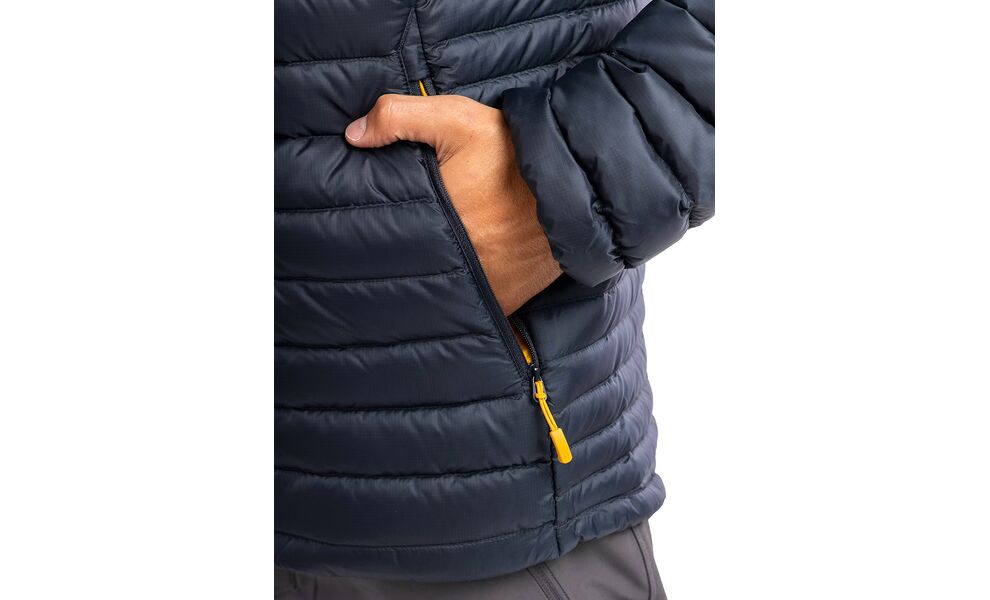 Пуховик чоловічий Rab Microlight Jacket (Beluga), Колір виробника: Beluga, Розмір: M, зображення 12