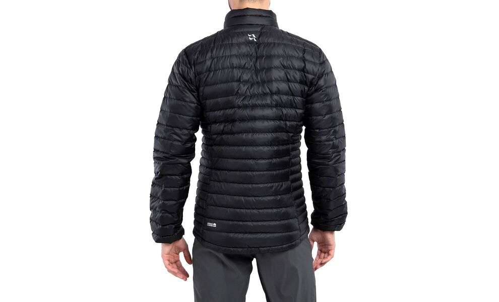 Пуховик чоловічий Rab Microlight Jacket (Black), Колір виробника: Black, Розмір: M, зображення 17