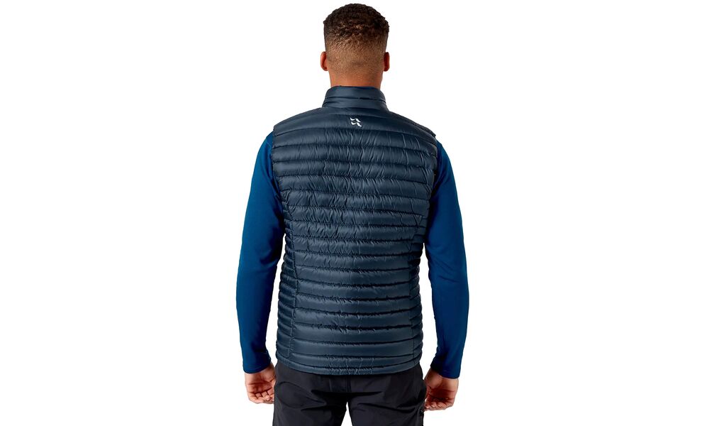 Жилет чоловічий Rab Microlight Vest (Beluga), Колір виробника: Beluga, Розмір: XL, зображення 3