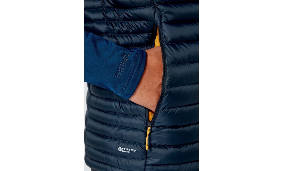 Жилет чоловічий Rab Microlight Vest (Beluga), Колір виробника: Beluga, Розмір: XL, зображення 5