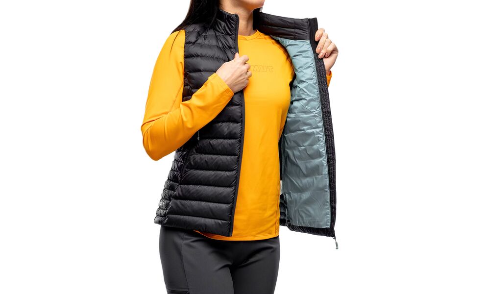 Жилет жіночий Rab Microlight Vest (Black), Колір виробника: Black, Розмір: XL, зображення 4