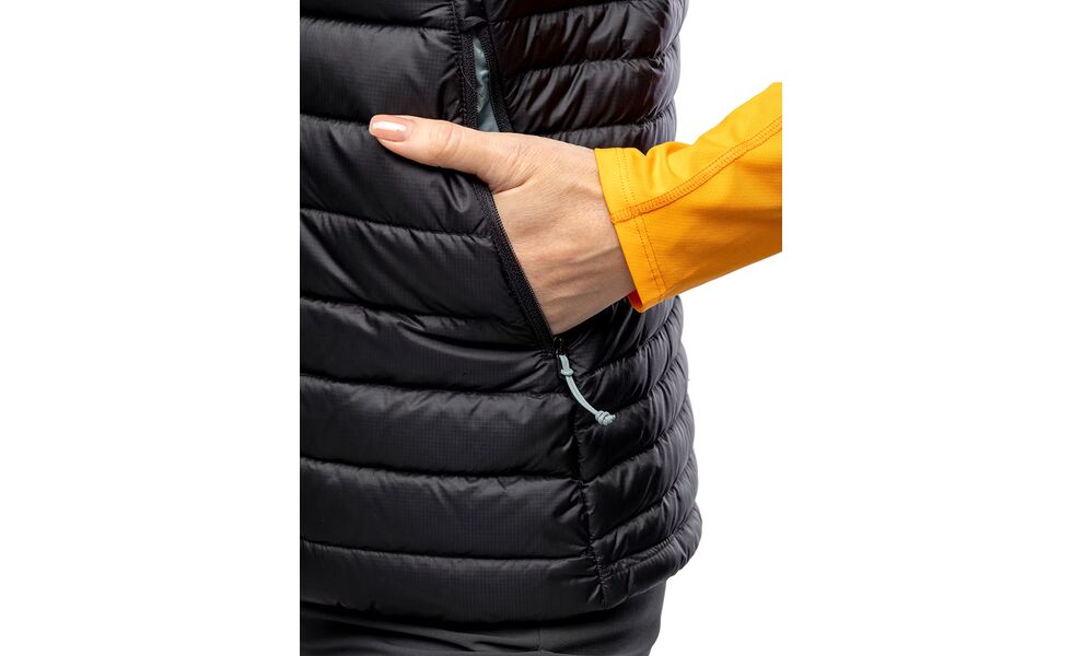 Жилет жіночий Rab Microlight Vest (Black), Колір виробника: Black, Розмір: XL, зображення 8