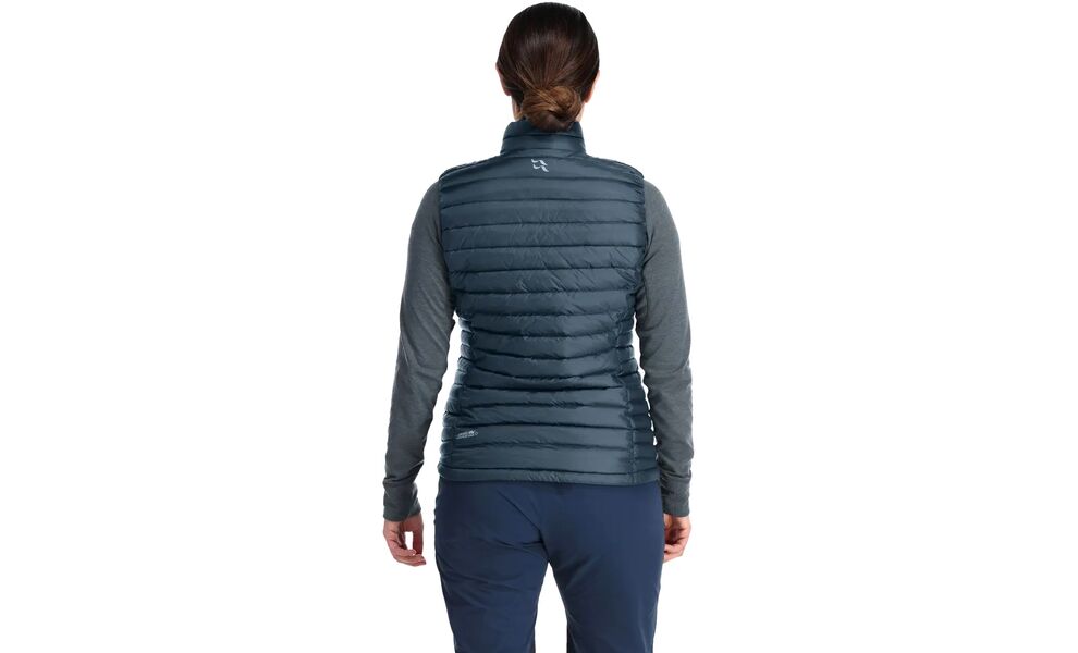 Жилет жіночий Rab Microlight Vest (Tempest Blue), Колір виробника: Tempest Blue, Розмір: M, зображення 3