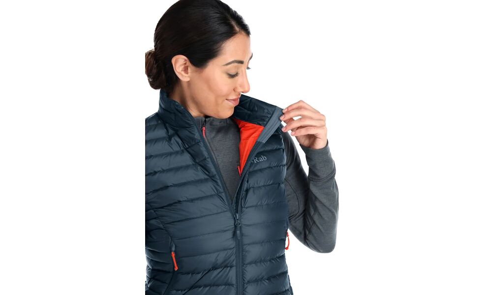 Жилет жіночий Rab Microlight Vest (Tempest Blue), Колір виробника: Tempest Blue, Розмір: M, зображення 4