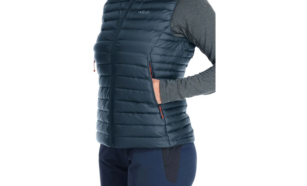 Жилет жіночий Rab Microlight Vest (Tempest Blue), Колір виробника: Tempest Blue, Розмір: M, зображення 5