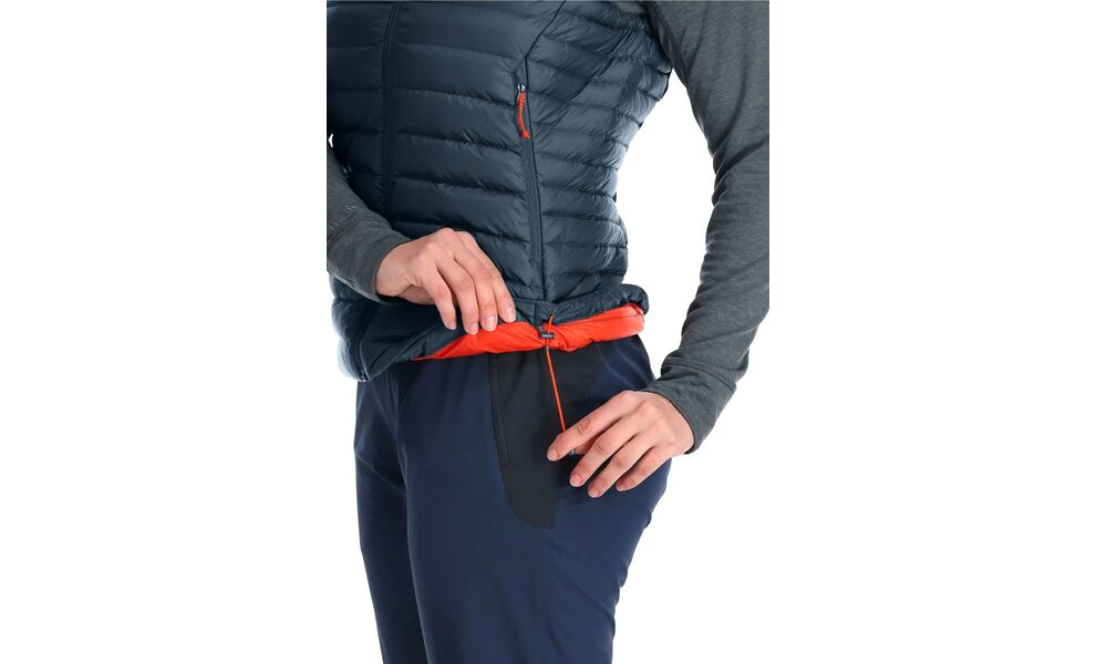 Жилет жіночий Rab Microlight Vest (Tempest Blue), Колір виробника: Tempest Blue, Розмір: XL, зображення 6