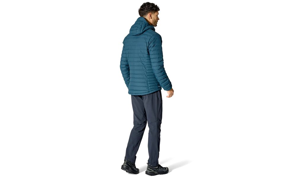 Лайнер чоловічий Rab Microlight Windstopper Jacket (Black), Колір виробника: Black, Розмір: L, зображення 14