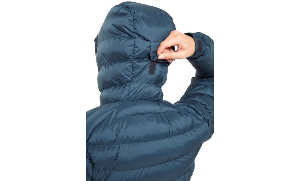 Пуховик жіночий Rab Nebitron Pro Jacket (Steel), Колір виробника: Steel, Розмір: M, зображення 10