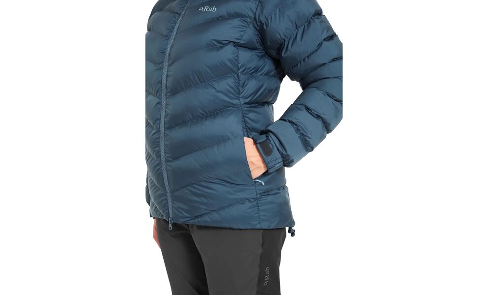 Пуховик жіночий Rab Nebitron Pro Jacket (Steel), Колір виробника: Steel, Розмір: M, зображення 7