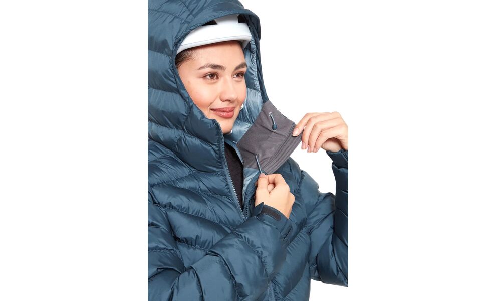 Пуховик жіночий Rab Nebitron Pro Jacket (Steel), Колір виробника: Steel, Розмір: S, зображення 8