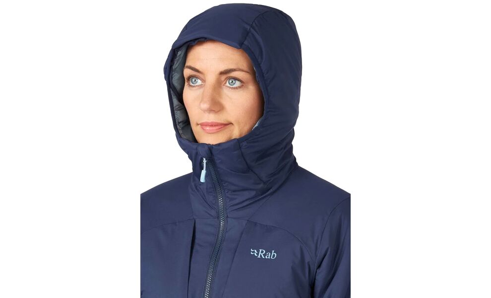 Куртка жіноча Rab Xenair Alpine Jacket (Tempest Blue), Колір виробника: Tempest Blue, Розмір: S, зображення 4