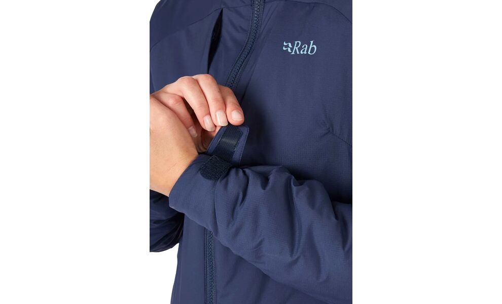 Куртка жіноча Rab Xenair Alpine Jacket (Tempest Blue), Колір виробника: Tempest Blue, Розмір: XS, зображення 7