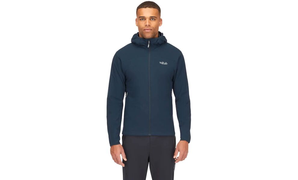 Куртка чоловіча Rab Xenair Alpine Light Jacket (Tempest Blue), Колір виробника: Tempest Blue, Розмір: L, зображення 2