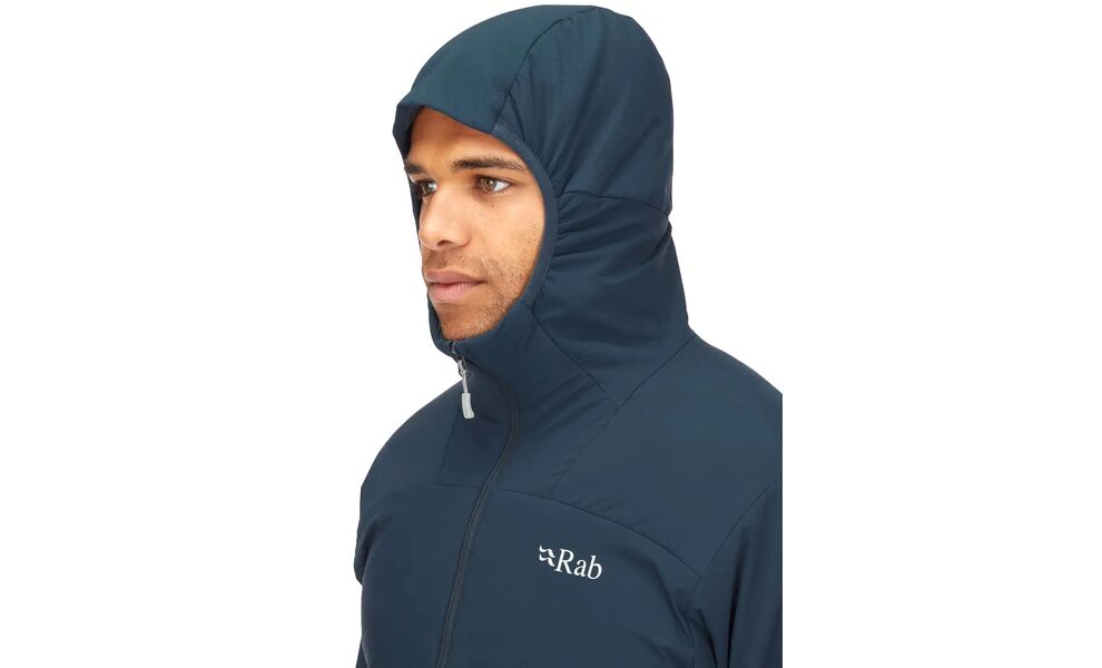 Куртка чоловіча Rab Xenair Alpine Light Jacket (Tempest Blue), Колір виробника: Tempest Blue, Розмір: L, зображення 9