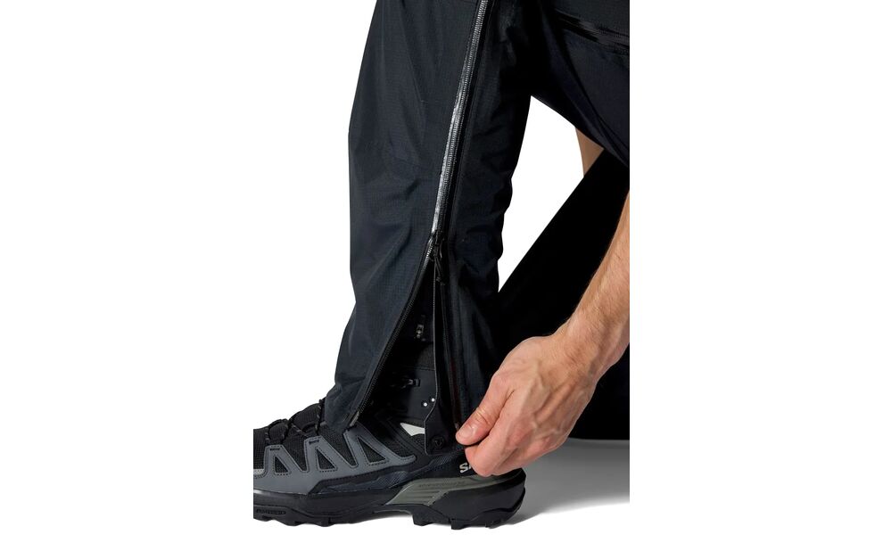 Штани чоловічі Rab Downpour Mountain - Regular (Black), Колір виробника: Black, Тип довжини: Regular, Розмір: XXL, зображення 7