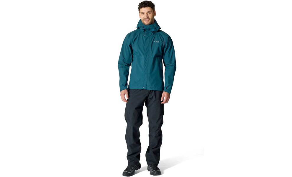 Штани чоловічі Rab Firewall - Long (Black), Колір виробника: Black, Тип довжини: Long, Розмір: XL, зображення 7