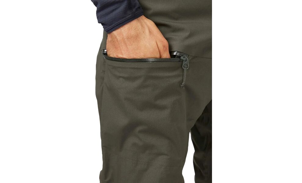 Лижні штани чоловічі Rab Khroma Diffract (Black), Колір виробника: Black, Тип довжини: Regular, Розмір: L, зображення 8