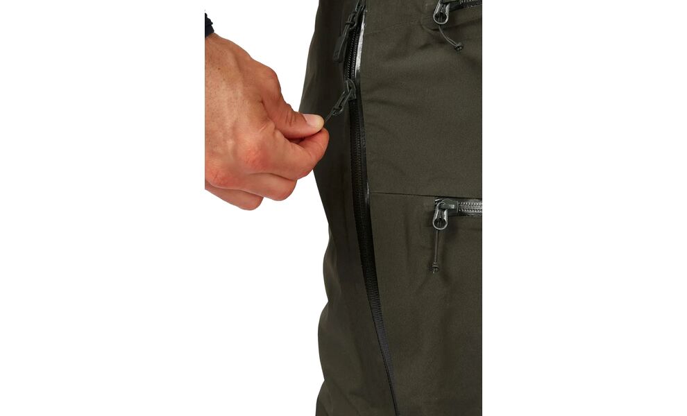 Лижні штани чоловічі Rab Khroma Diffract (Black), Колір виробника: Black, Тип довжини: Regular, Розмір: S, зображення 9