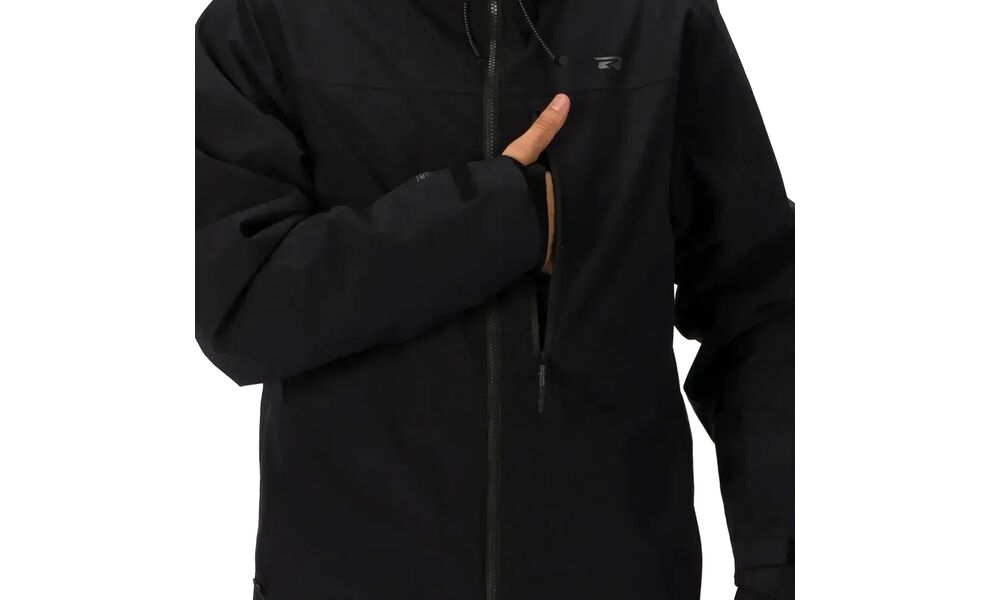 Лижна куртка чоловіча Rehall Brasko - 60723 (1049/Blackout), Колір виробника: 1049/Blackout, Розмір: M, зображення 5