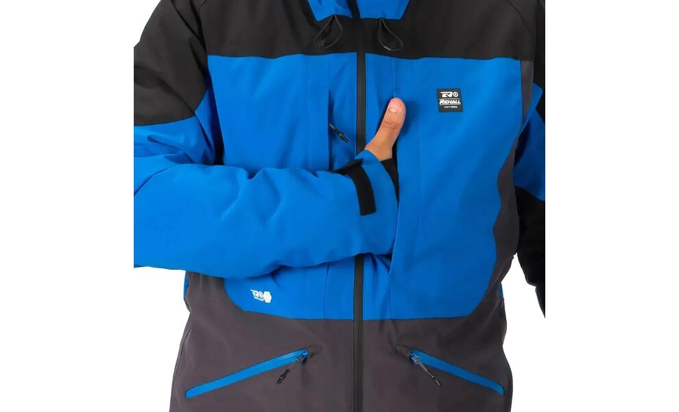 Лижна куртка чоловіча Rehall Crocks - 60703 (3071/Nautic Blue), Колір виробника: 3071/Nautic Blue, Розмір: M, зображення 5